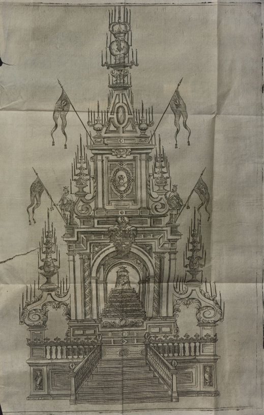 6.01.16. Reales exequias por la catolica magestad de nuestro monarca Don Carlos II el Justo (S. XVII)